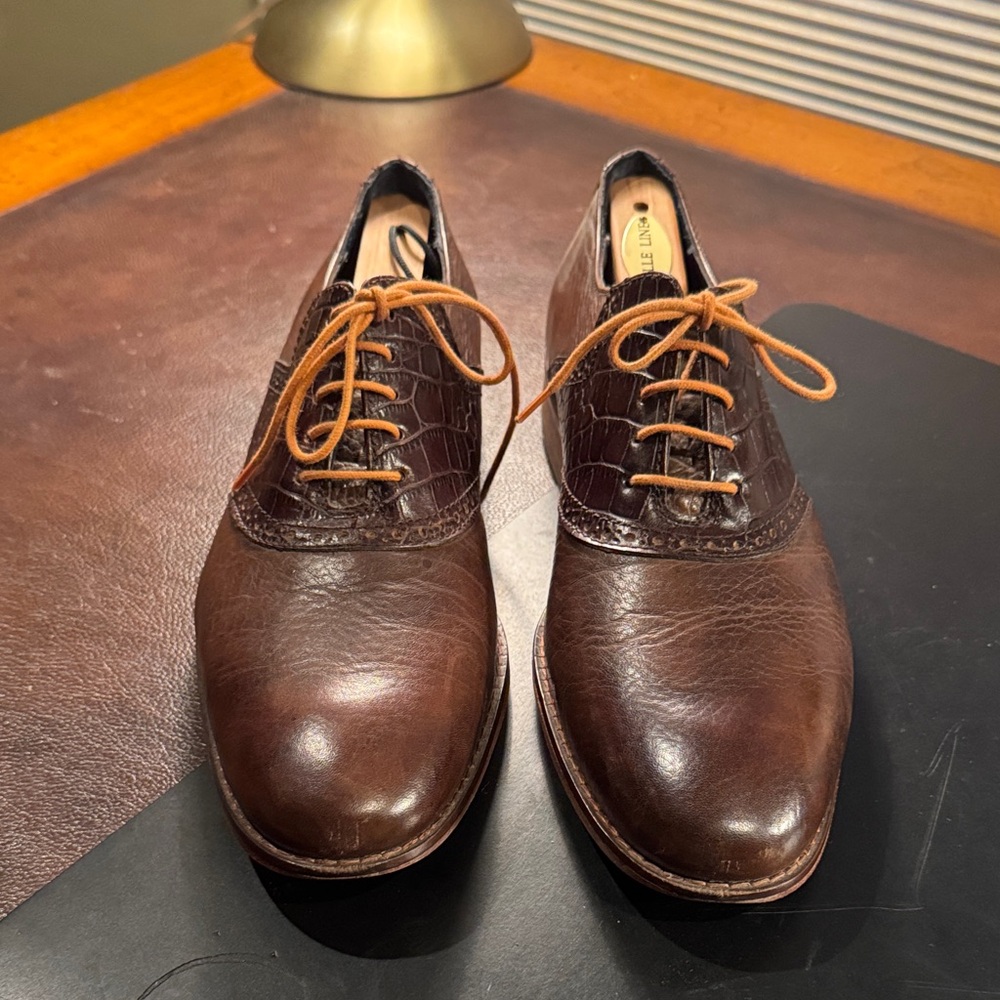 Classic Brown Leather Men's Shoes Size 10M Cole Haan